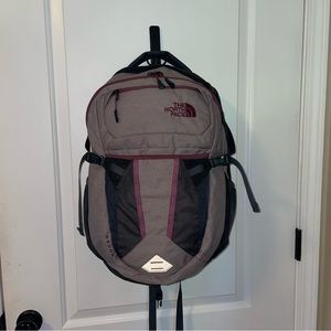 North face back pack!!